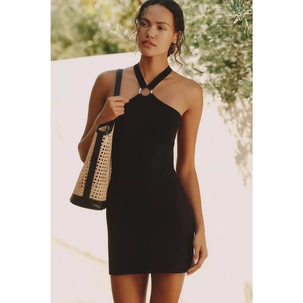 NWT! Anthropologie Celandine Black Mod Mini
Sweater Dress - Size XL 🛶